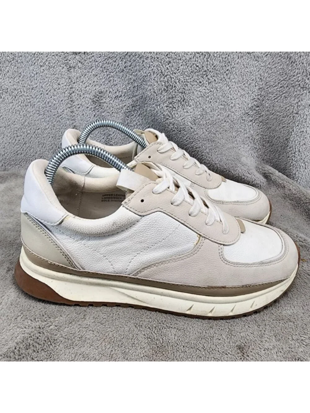 Madewell Shoes Unisex Womens Size 9 Mens Size 7.5 White Leather Sneakers *Read*